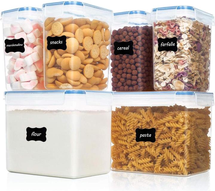 Produktbild Vtopmart Vorratsdosen Set (6 Stk, Blau)