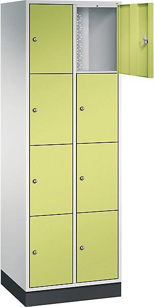 Actual product image C+P INTRO steel locker, compartment height 435 mm