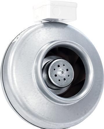 Productafbeelding Lindab Kanaalventilator CK 160C EC, valgfri indbygning, 50-60 Hz, 121 W, 230V. Luchthoeveelheid max. 878 m³