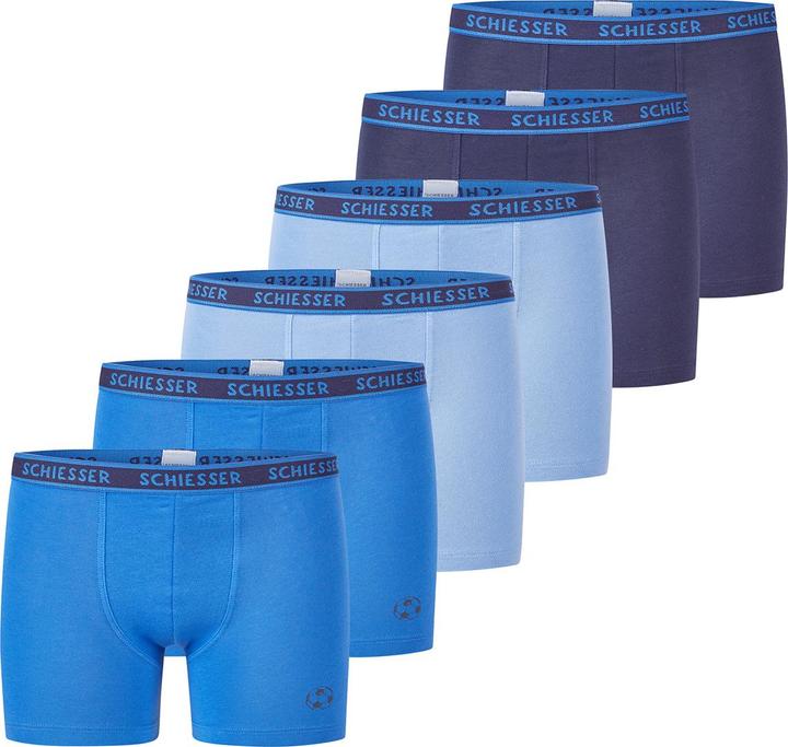 Produktbild Schiesser 6er Pack Kids Boys 95/5 Organic Cotton Shorts / Pants (140, 6er Pack)