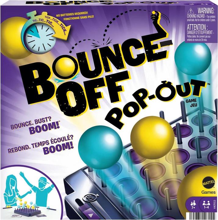 Produktbild Mattel Games Bounce Off Revival: Pop Out (Multilingual)