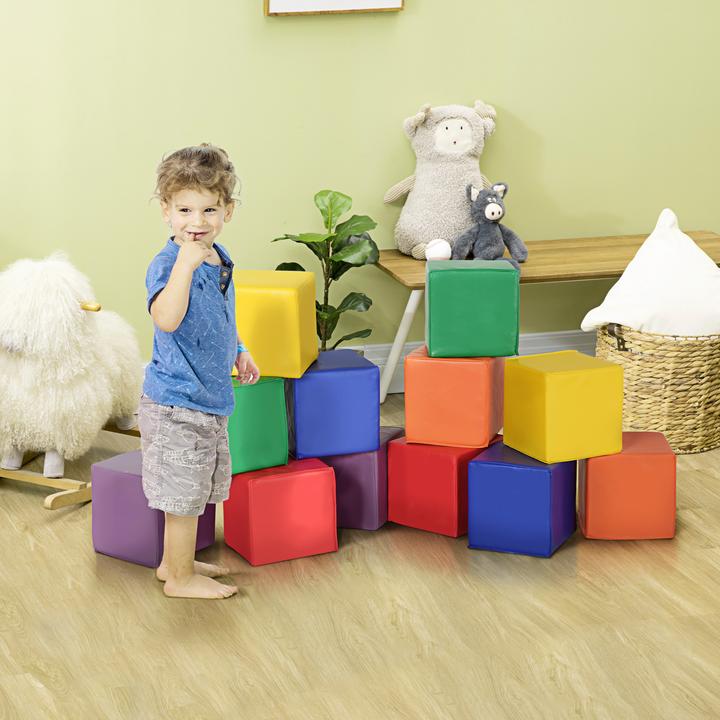 Image du produit Homcom Blocs de mousse en kit de 12 pièces