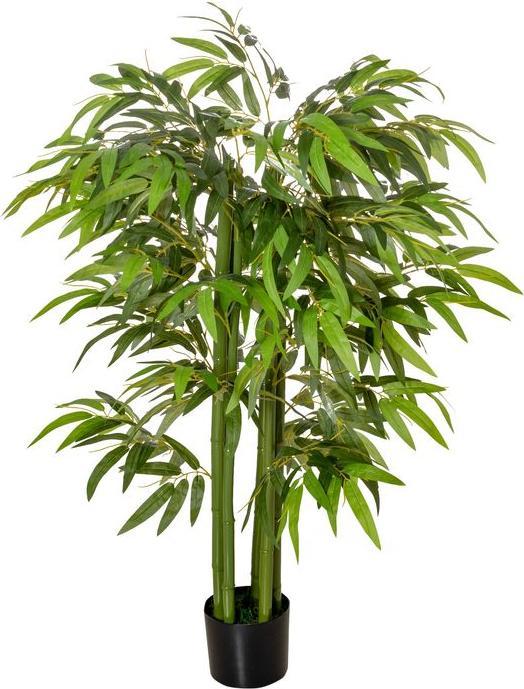 Image du produit Swisshandel24 Künstliche Bambus gross 140 cm Kunstpflanze, künstliche Pflanzen im Topf (140 cm)