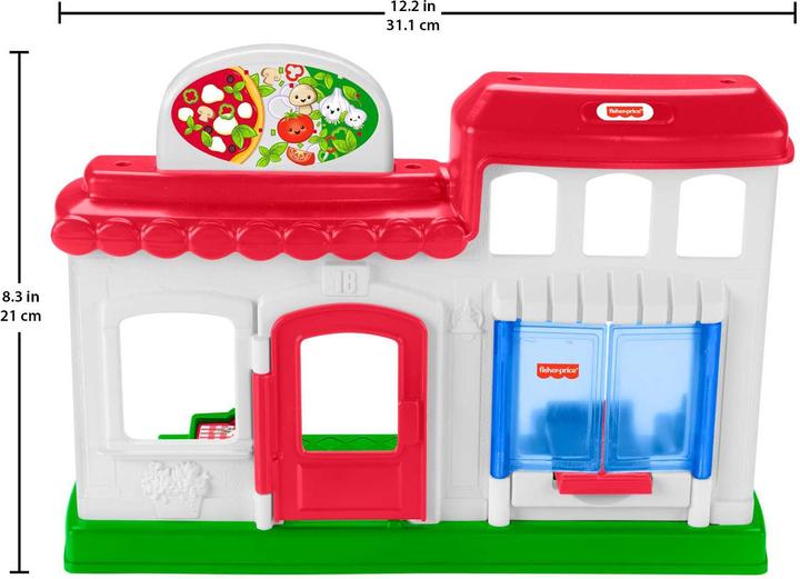 Actual product image Fisher-Price Little People We Deliver Pizza Place