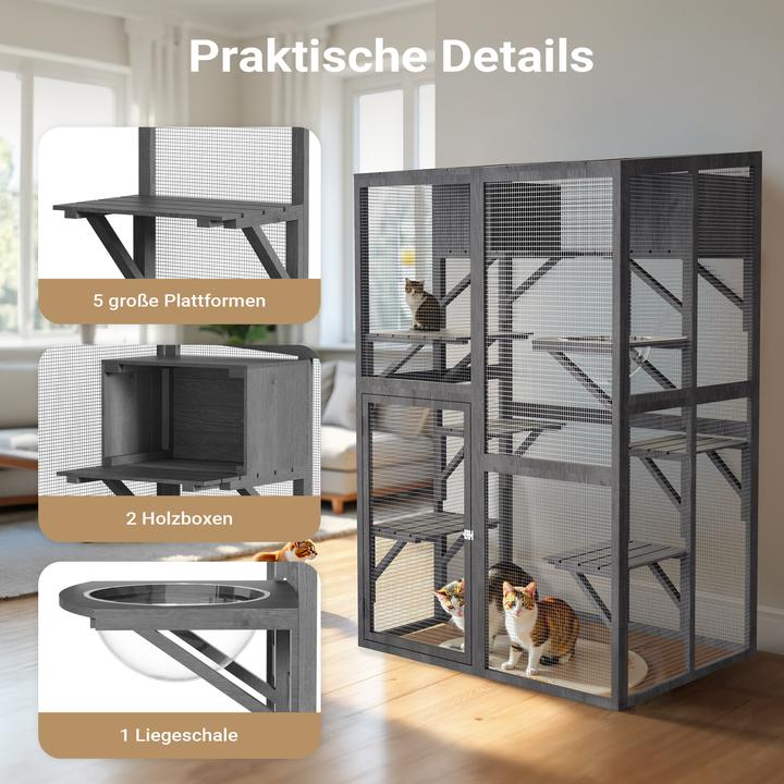 Image du produit Wiltec Enclos pour chats