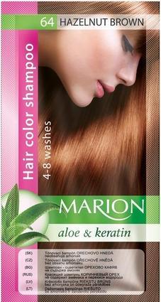 Produktbild Marion Shampoo 4-8 Wash 64 Hazelnut Brown 40Ml (40 ml, Flüssiges Shampoo)