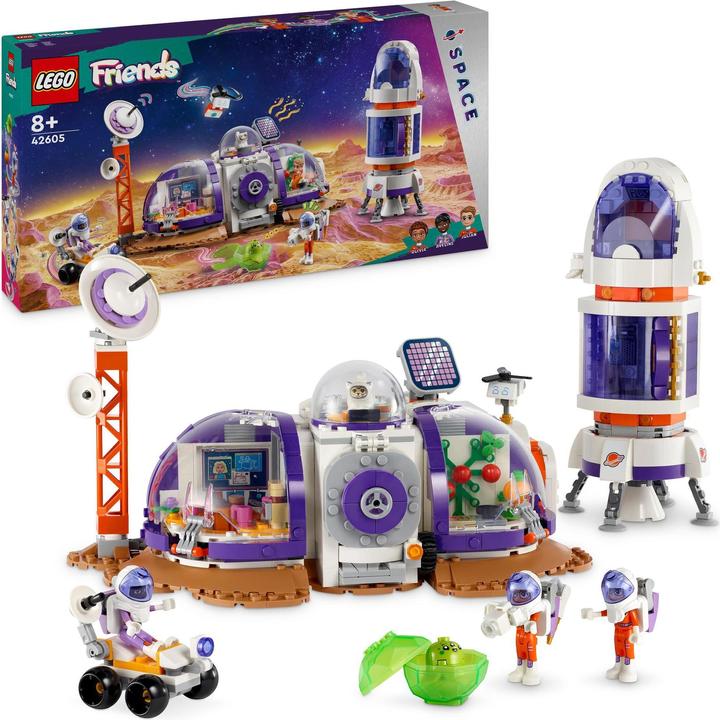 Immagine prodotto LEGO 42605 Base spaziale su Marte con razzo (42605, LEGO Friends)