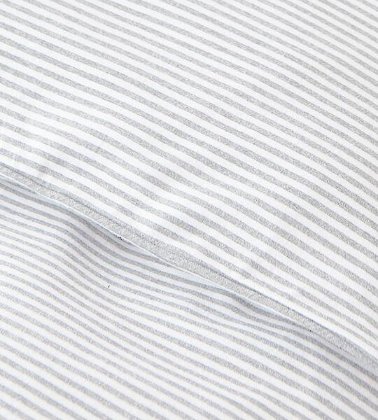 Actual product image Living Home Melange Jersey Stripes (Duvet cover, 200 x 210 cm)