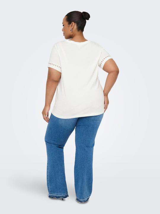 Actual product image Only Normal geschnitten Rundhals Top T-shirt (M)