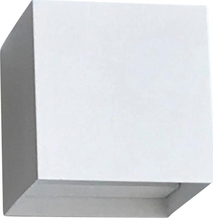 Produktbild Z-Licht Wandleuchte Würfel LED 10W weiss IP65 (1000 lm)
