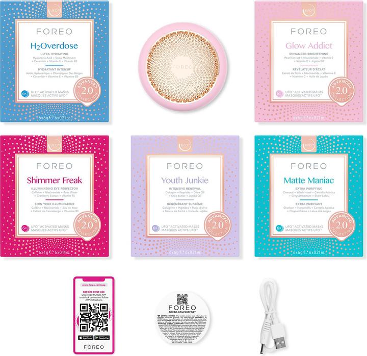 Actual product image Foreo UFO 3 Holiday Set