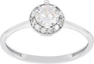 Image du produit Brilio Silver - Silver engagement ring GR003W - Circuit : 54 mm (54)