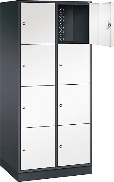 Image du produit C+P INTRO Armoire de rangement en acier, hauteur du compartiment 435 mm
