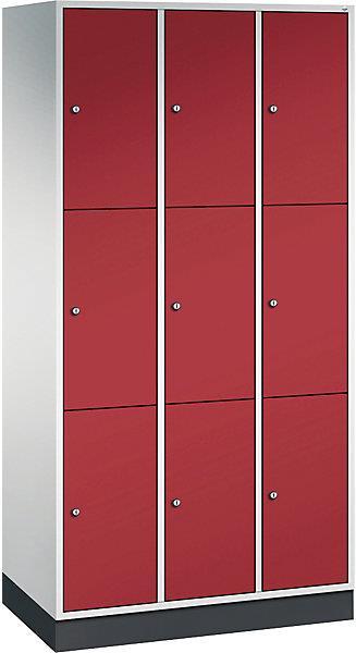 Actual product image C+P INTRO steel locker, compartment height 580 mm (92 cm, 195 cm)