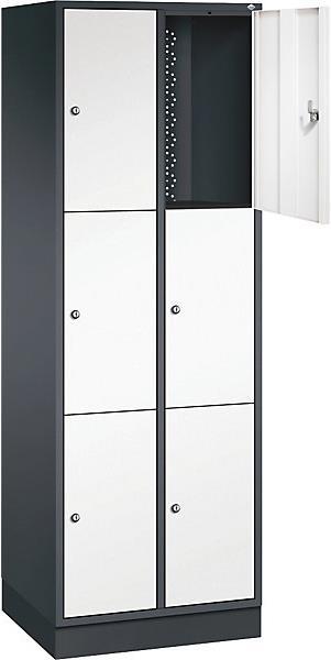Actual product image C+P INTRO Steel locker cabinet, compartment height 580 mm