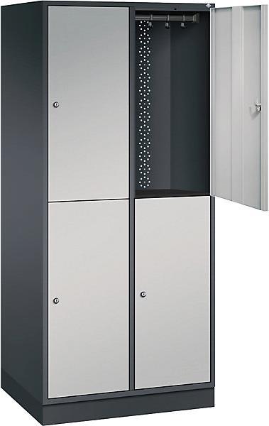 Image du produit C+P INTRO Armoire en acier à deux niveaux (82 cm, 195 cm)