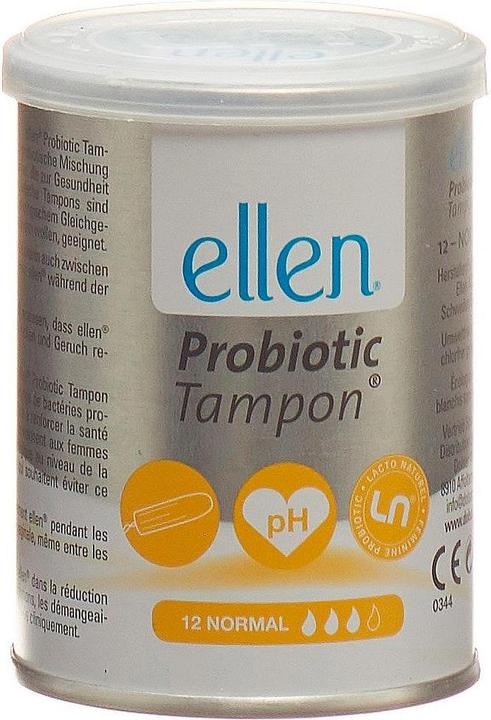 Immagine prodotto Ellen normal Probiotic Tampon (neu) (12 x, Normale)