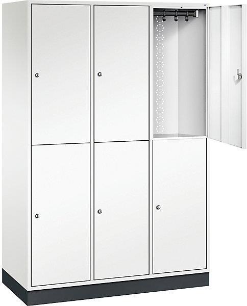 Immagine prodotto C+P Armadio in acciaio a due piani INTRO (122 cm, 195 cm)