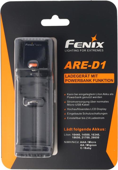 Immagine prodotto Fenix ARE-D1 (1 pz., Caricabatterie senza batteria)
