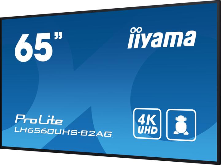 Actual product image iiyama LFD ProLite LH6560UHS-B2AG (3840 x 2160 Pixels, 65")