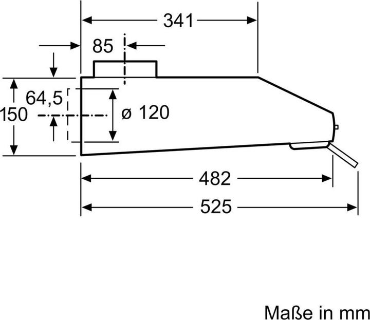 Actual product image Neff DLAA600N (Substructure hood)