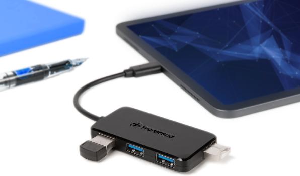 Produktbild Transcend TS-HUB2C (USB-C, 4 Ports)