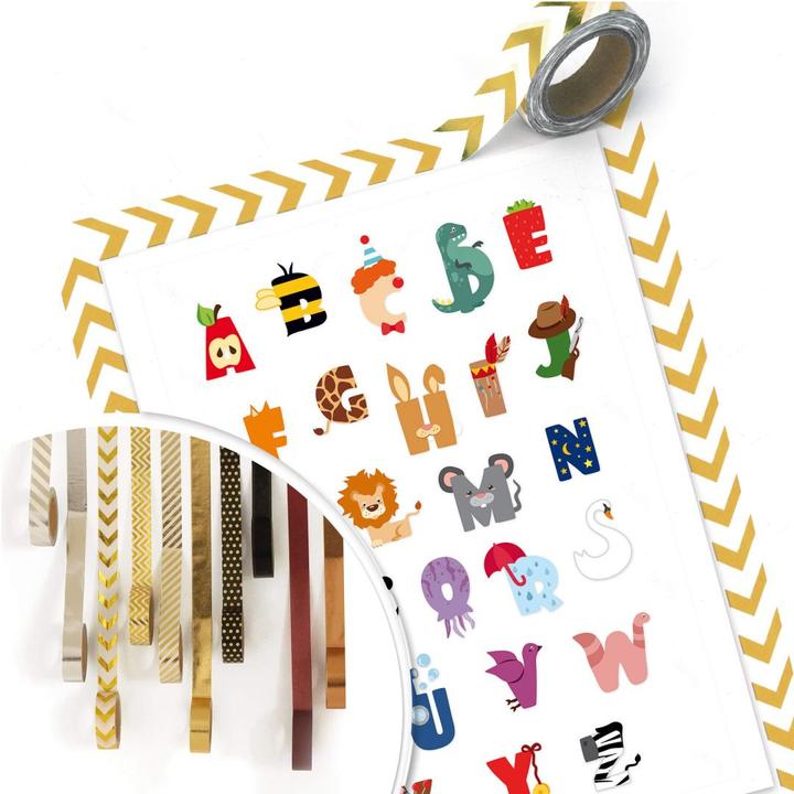 Produktbild Trenddeko Kinder Alphabet (60 x 80 cm)