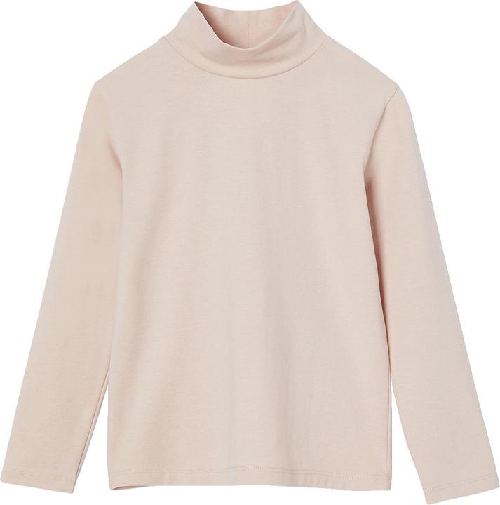 Actual product image Vertbaudet 3er-Pack Mädchen Shirts mit Stehkragen BASIC Oeko-Tex (104)
