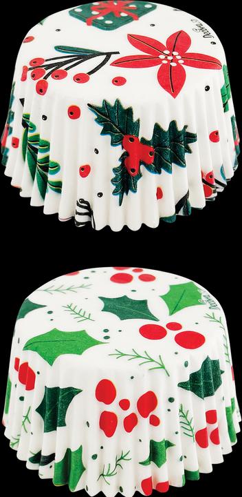 Actual product image Decora Paper baking cups X-Mas best wishes 36 pieces ø 5x3.2 cm (5 cm)
