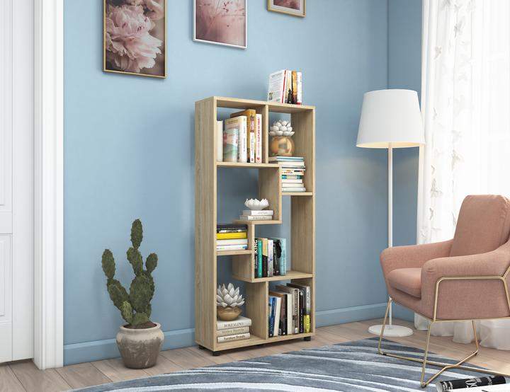 Produktbild VCM Holz Stand Regal Raumteiler Blina (60 x 20 x 119 cm)