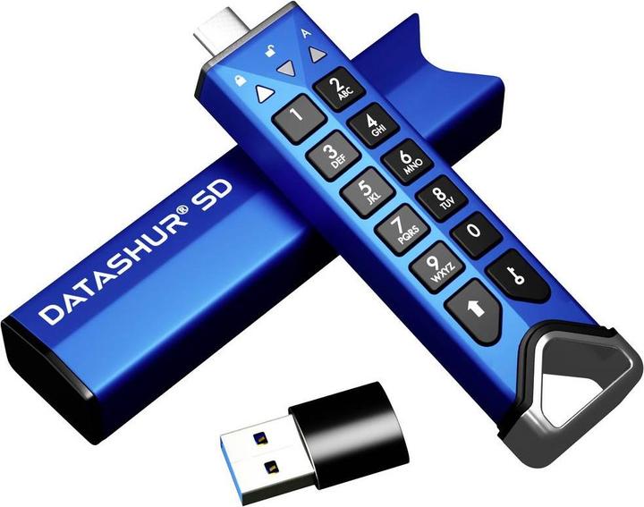 Actual product image iStorage datAshur SD Single Pack (USB-C 3.2 Gen 1)