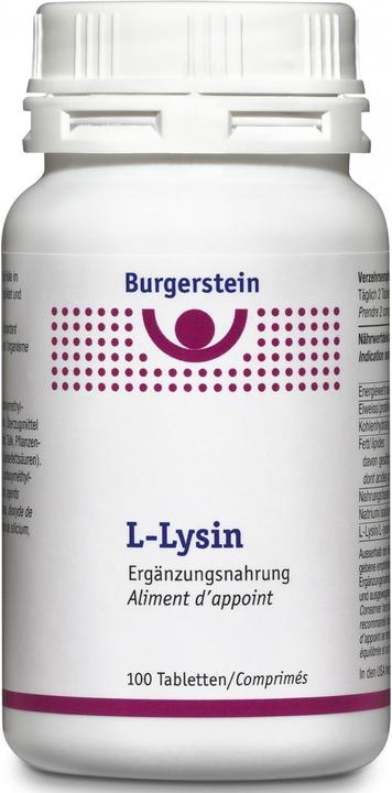 Produktbild Burgerstein L-Lysin (100 Stück, Tabletten)