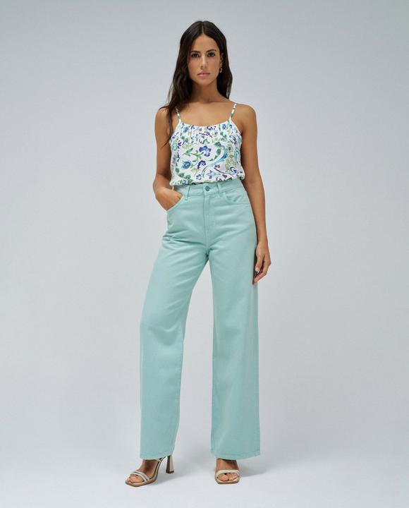 Immagine prodotto Salsa Jeans Top Strappy Top With Neckline Pleat Detail (XS)
