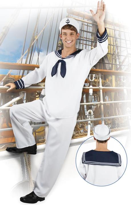 Produktbild Boland Matrosen Kostüm: Seemann Outfit (54, 55, 56)
