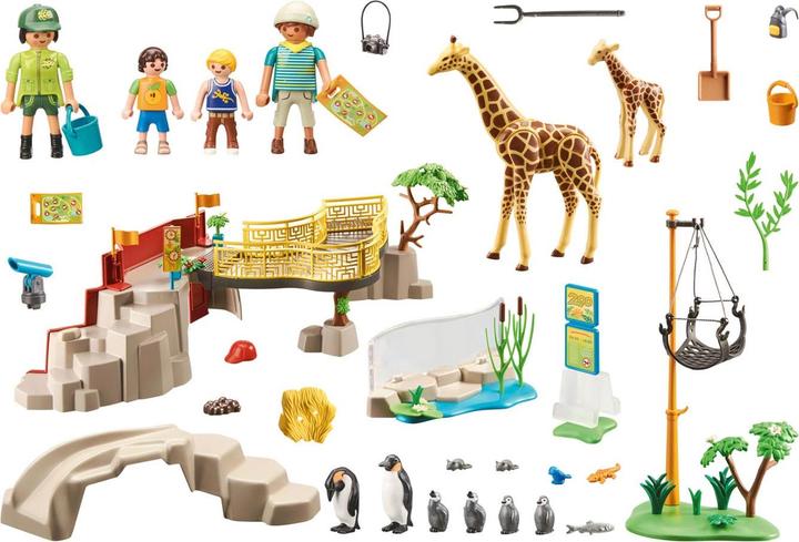 Produktbild Playmobil Erlebnis-Zoo (71190, Playmobil Family Fun)