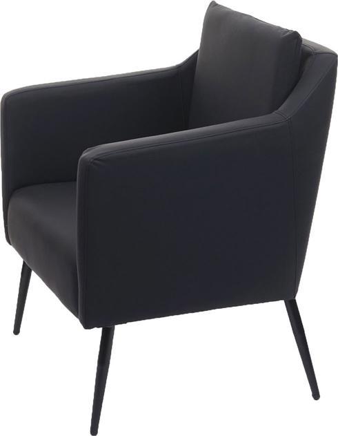 Produktbild Swisshandel24 Lounge-Sessel, Sessel Cocktailsessel Relaxsessel - Kunstleder schwarz