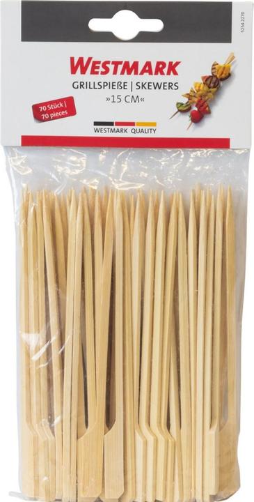 Immagine prodotto Westmark 70 bastoncini da finger food + spiedini da barbecue, 15 cm