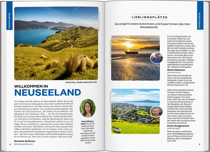 Immagine prodotto Reiseführer Neuseeland (Tedesco, Catherine Le Nevez, Peter Dragicevich, Craig McLachlan, Consiglio Atkinson, Rawinia Parata, Nicole Mudgway, Elen Turner, 2023)