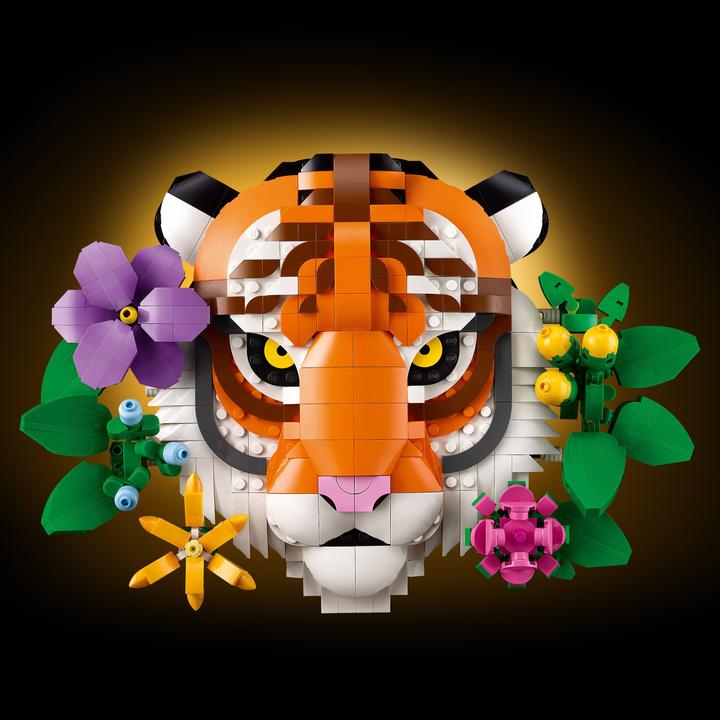 Actual product image LEGO Fauna Collection - Tiger (31217, LEGO Art)