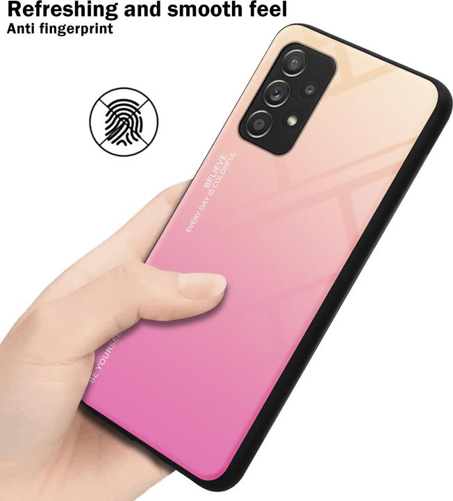 Immagine prodotto Cadorabo Manicotto per vetro in TPU a 2 colori (Samsung Galaxy A52, Samsung Galaxy A52 5G, Samsung Galaxy A52s 5G)