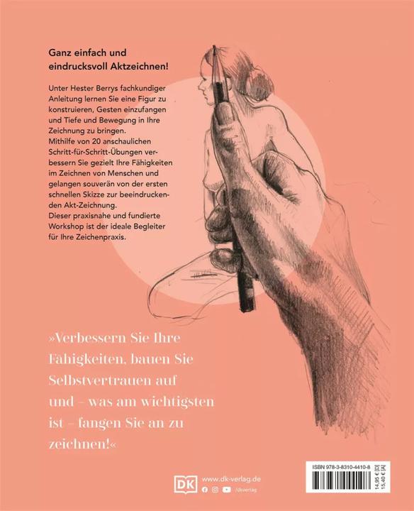 Produktbild TATE Workshop Zeichnen. Aktzeichnen (Deutsch, Hester Berry, 2022)