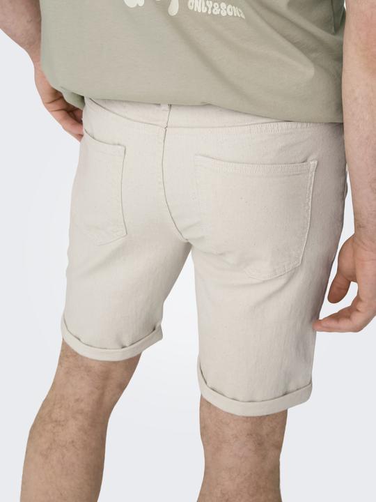 Produktbild Only & Sons ONSPLY Mittlere Taille Normal geschnitten Shorts Jeans-Shorts (XXL)