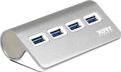 Actual product image Port Designs USB 3.0 hub (USB-A, 4 Ports)