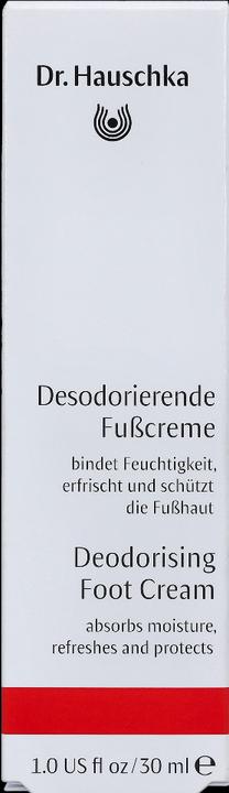 Actual product image Dr. Hauschka Deodorant Foot Cream Cream (Foot deodorant & powder, 30 ml)
