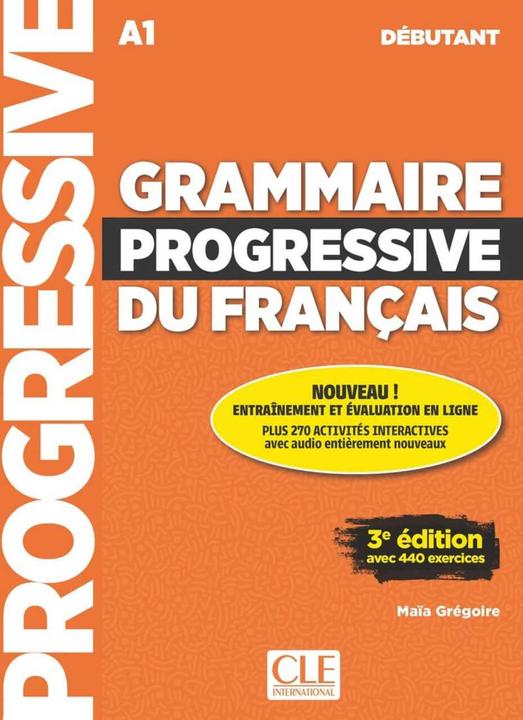 Immagine prodotto Grammaire progressive du français. Niveau débutant. Buch + Audio-CD (Tedesco, Francese, 2018)