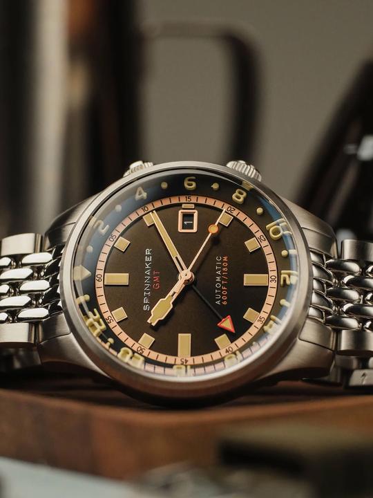 Actual product image Spinnaker SP-5121-22 Bradner GMT (Analogue wristwatch)