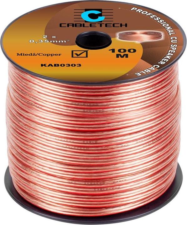 Actual product image Cabletech 0.35mm speaker wire (0.12 m)