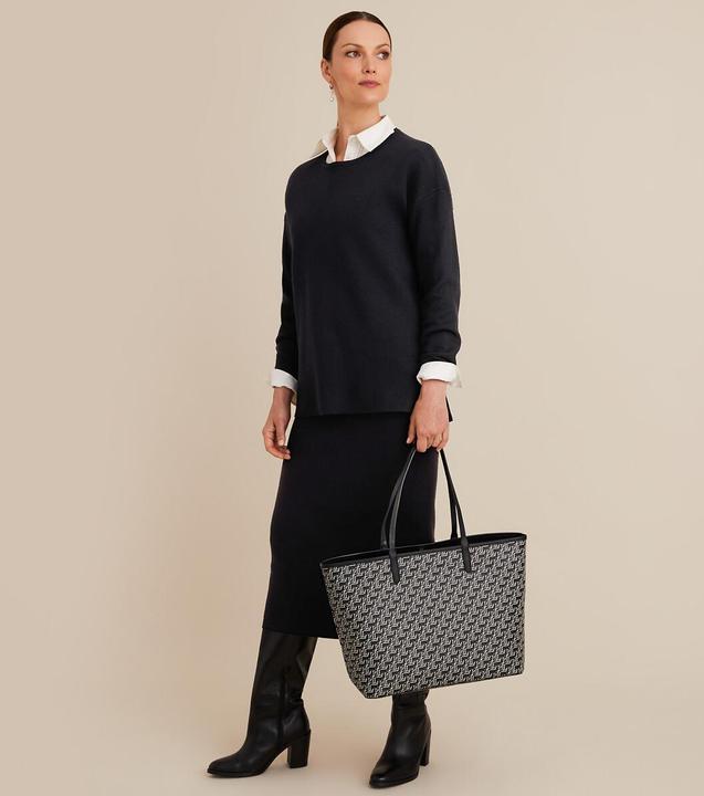 Actual product image Anne Weyburn Milanese knit jumper (42)