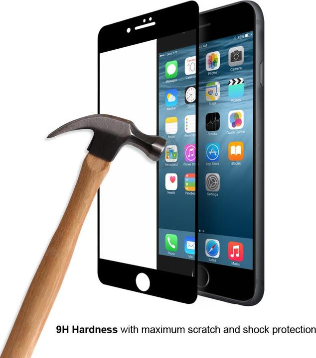 Produktbild Eiger Mountain Glass Clear Edge (1 Stück, Apple iPhone 6s, Apple iPhone SE (2nd Gen), Apple iPhone 6, Apple iPhone 8, Apple iPhone 7)