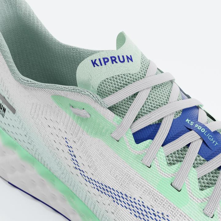 Produktbild Kiprun KS900 Light Men's running shoes - White/Green (44)